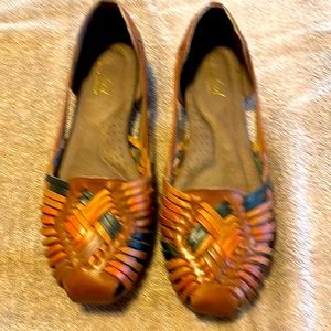 Natural soul Granduer, Fiesta multi women's huarache shoe